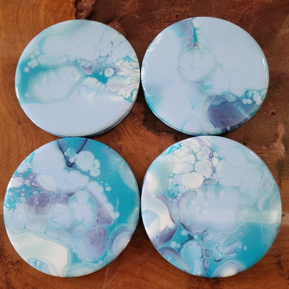 Abstract Art Coaster Set